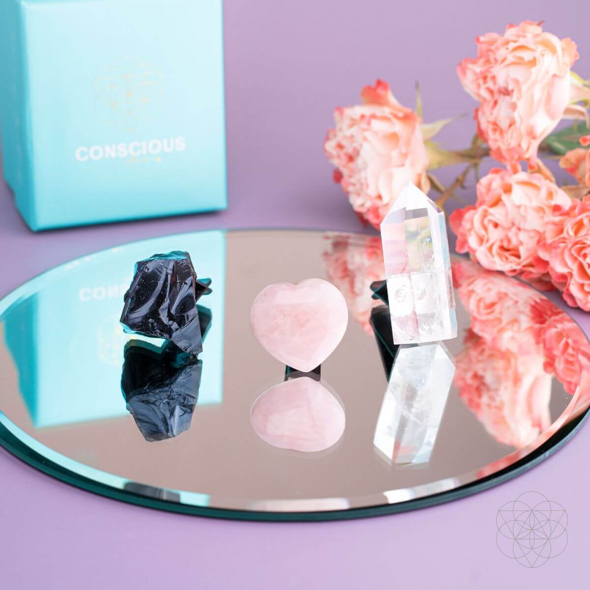 Conscious Items – Großhandel Spiritueller Stein/Kristall – Spirituelles GPS - Guardian Car Crystal Kit6