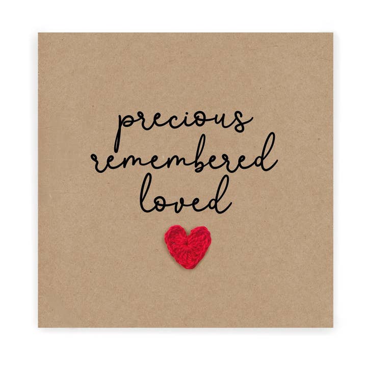 Carta per la perdita del bambino, biglietto di condoglianze, perdita del bambino, nascita morta, aborto spontaneo per la vendita all'ingrosso da parte di Fifi's Handcrafted