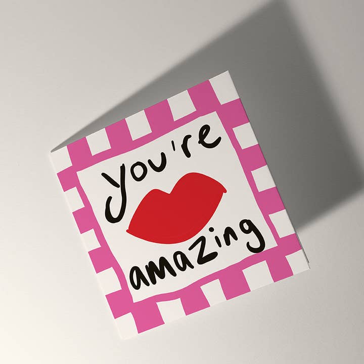 Salty Melon Prints - Wholesale Encouragement Card - YOU'RE AMAZING0