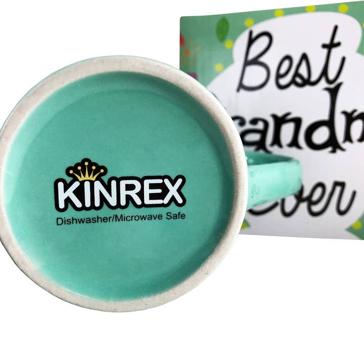 KINREX - Venta al por mayor Taza - Taza de café Best Grandma Ever, taza de regalo para abuela, 12 onzas