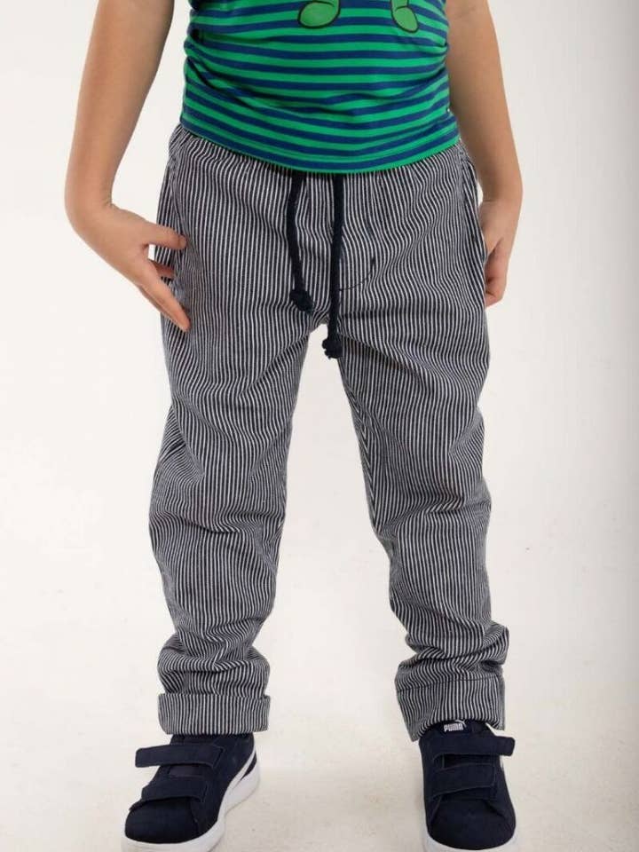 Calça Ganga Danefred Milkboy Stripe por atacado de Danefae