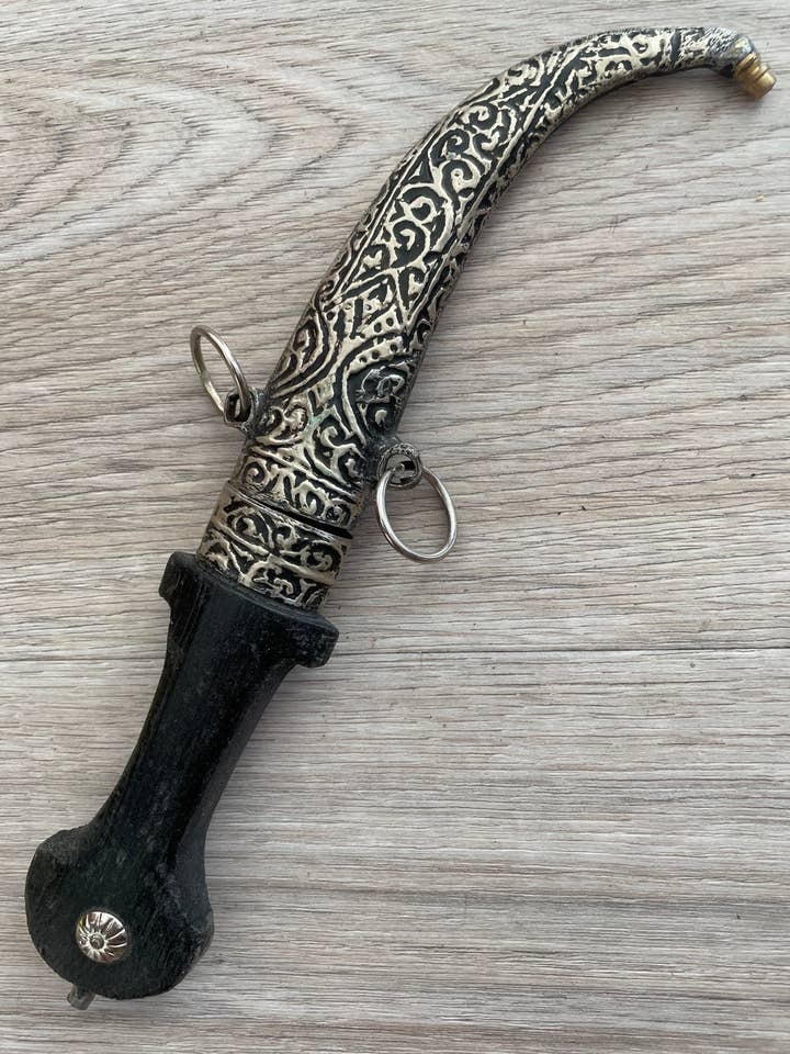 Couteau vintage marocain fait main #3 pour la vente par Marrakech Bazaar