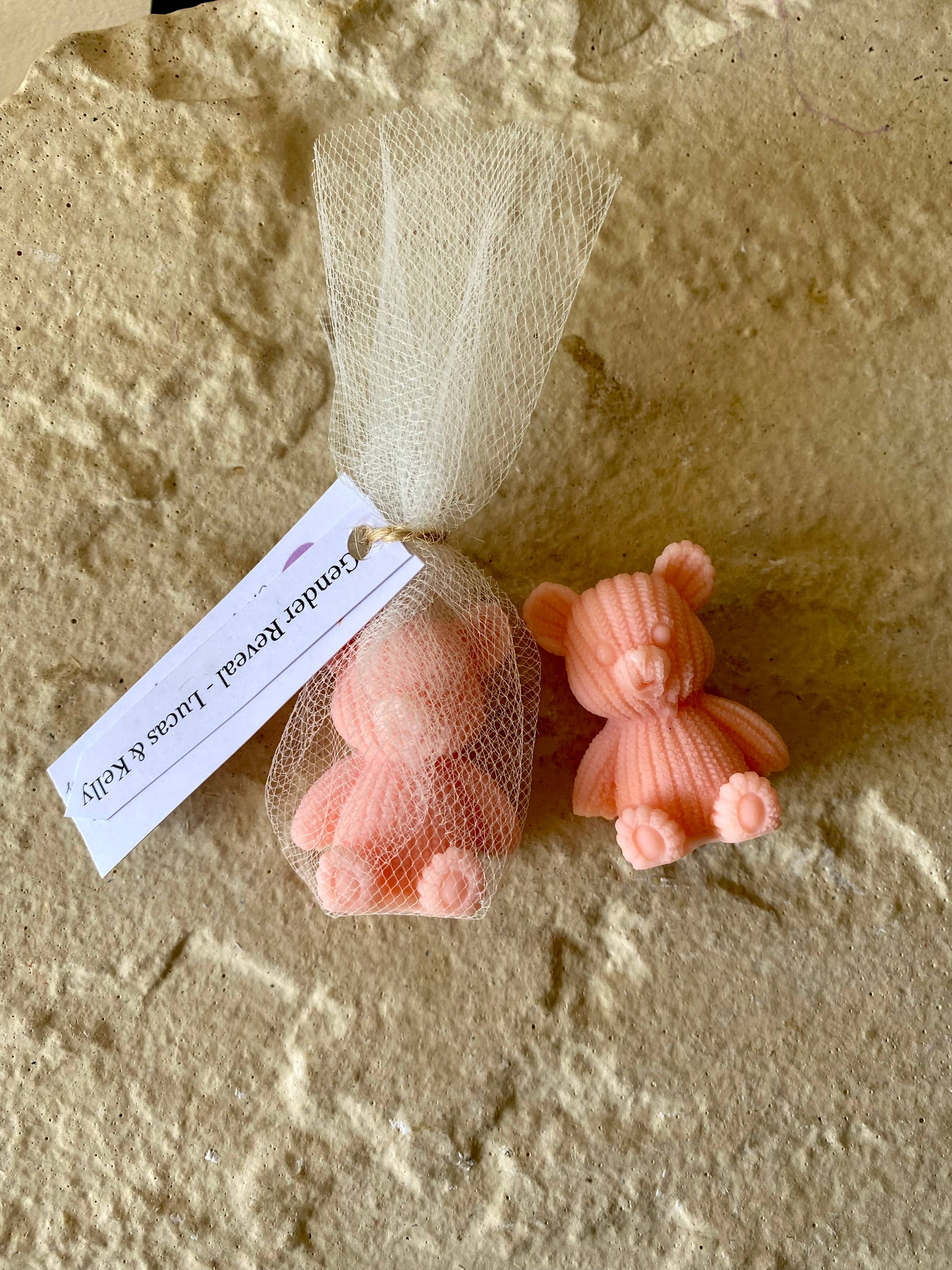 Pétale de cire - Venta al por mayor Ceras perfumadas - Osito de fondant con textura de algodón2