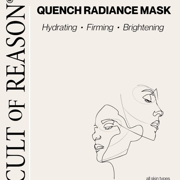 Cult of Reason Skincare - Wholesale Skincare Face Mask - Quench Radiance Mask