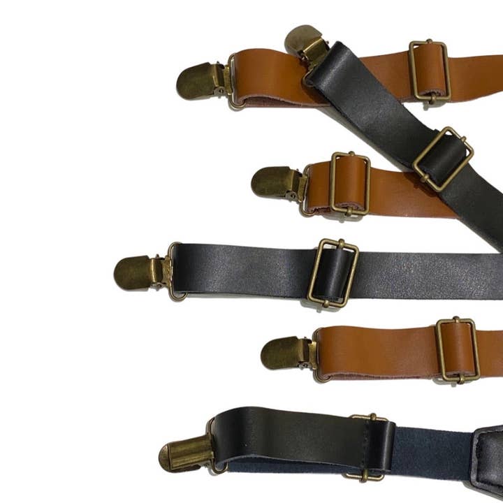 Suspensórios por atacado de Designs By THOR Leather Goods