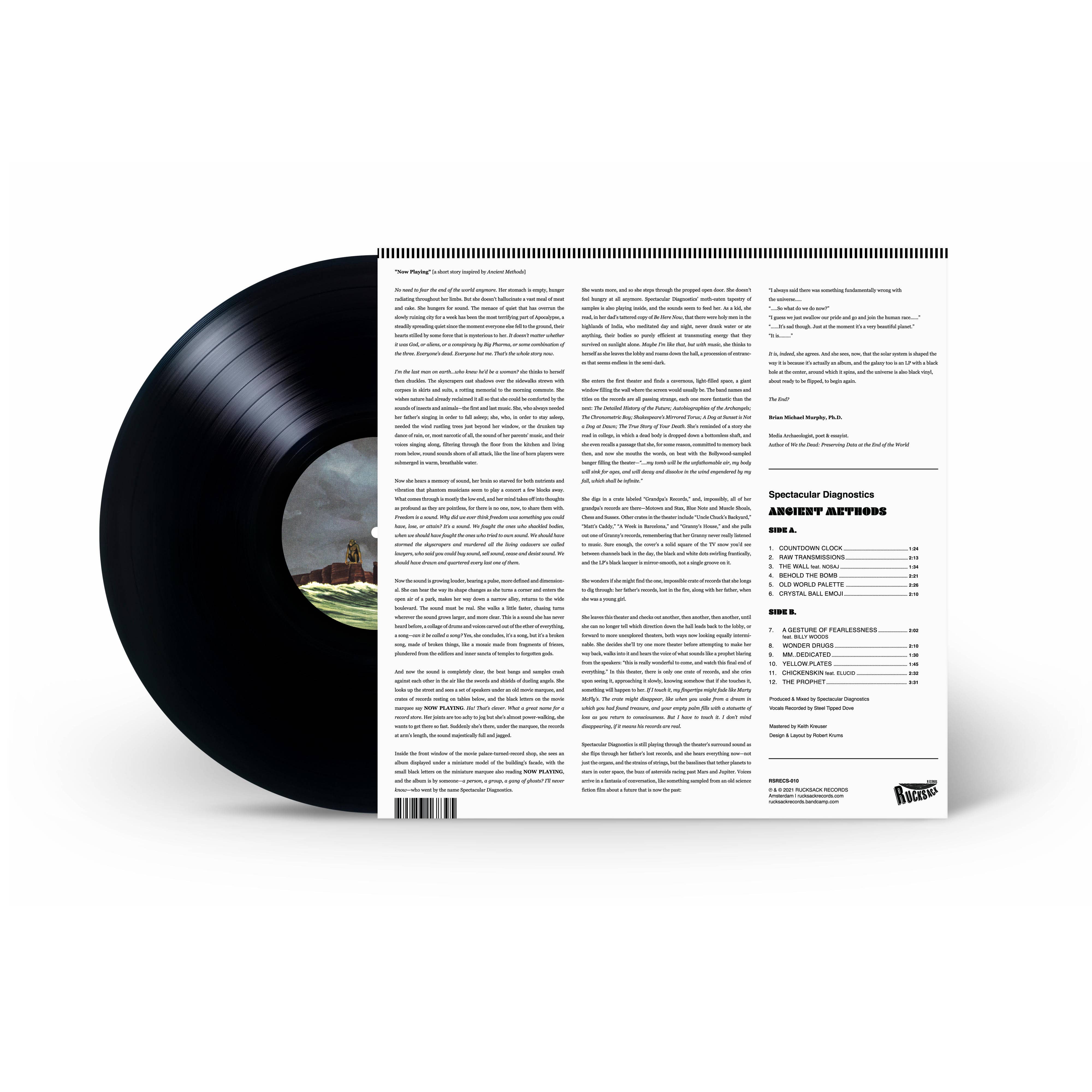 Rucksack Records - Vinyl Amsterdam - Wholesale Music Accessory - Spectacular Diagnostics - Ancient Methods (Vinyl Repress)1