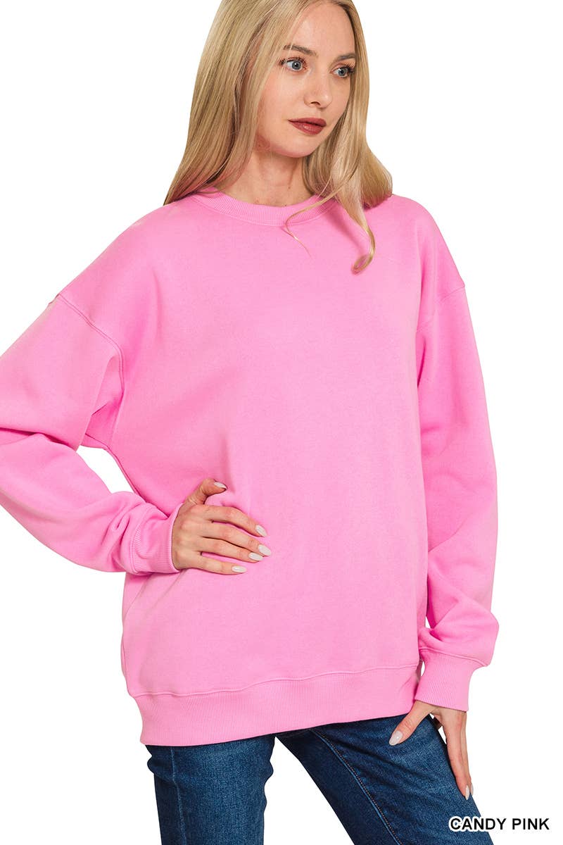 42POPS – wholesale Sweatshirt – Women's – ",.._ Fleece Round Neck Sweatshirts21