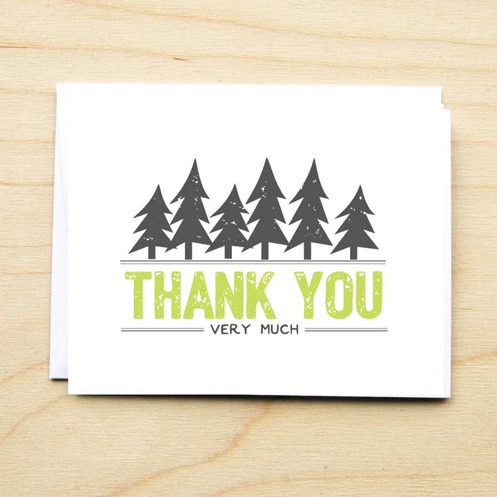 Carte des arbres en détresse pour la vente par KTF Design Co.