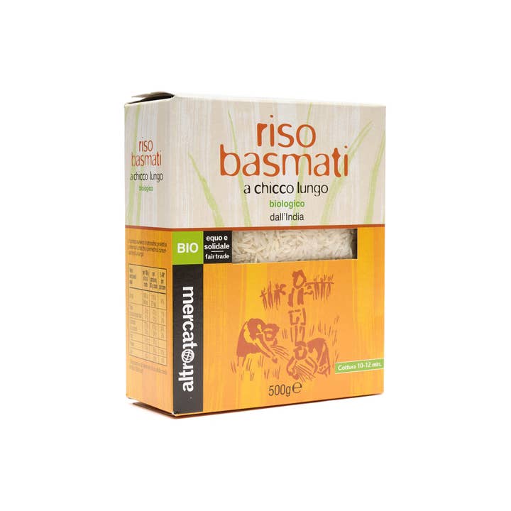 Basmatiris Indien - Ekologisk - 500 g för wholesale av Altromercato