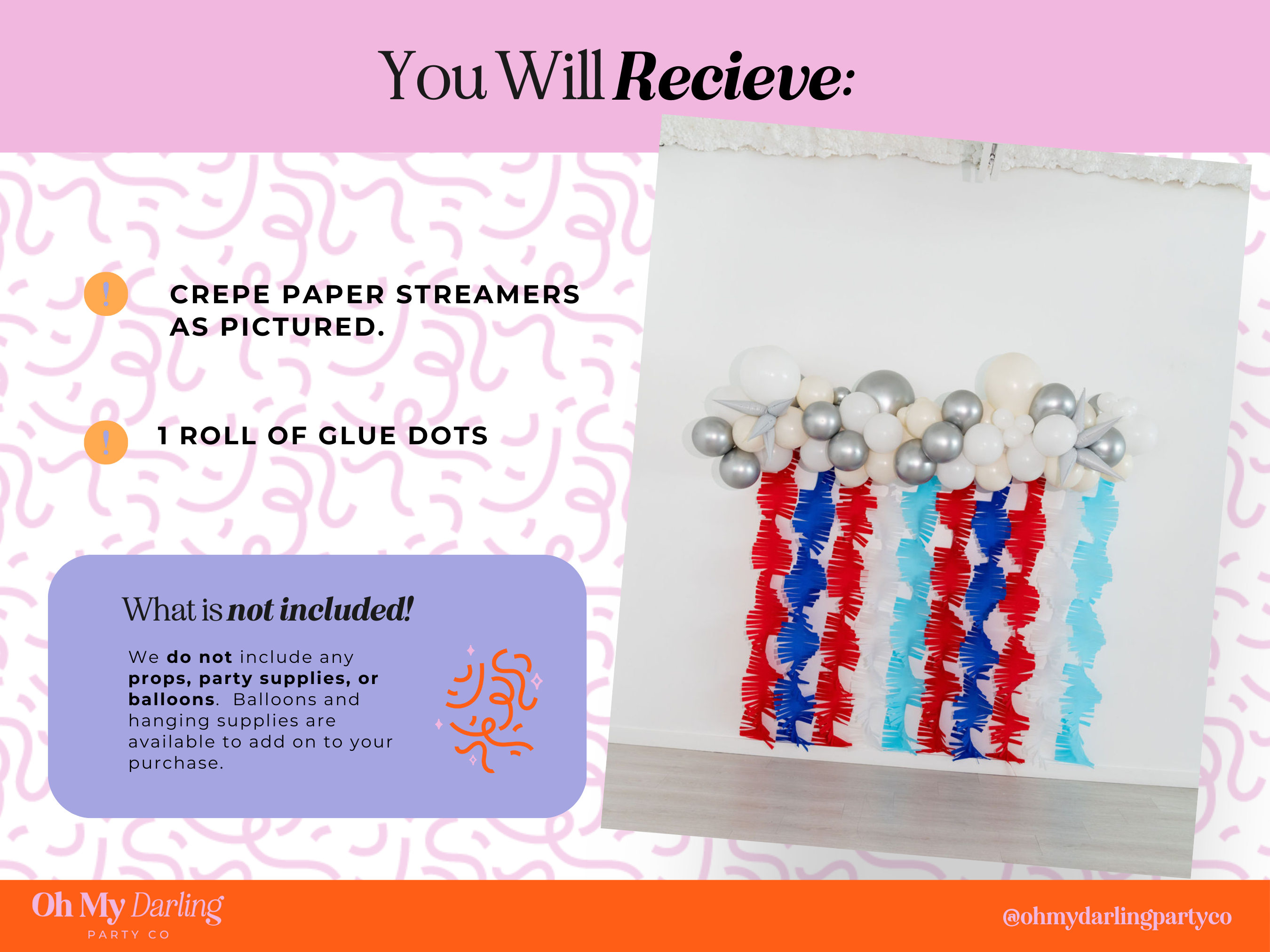 Pacchetto di Carta Crespa Rossa Bianca e Blu Confezione di Carta Crespa Rossa, Bianca e Blu in vendita all'ingrosso su Faire3