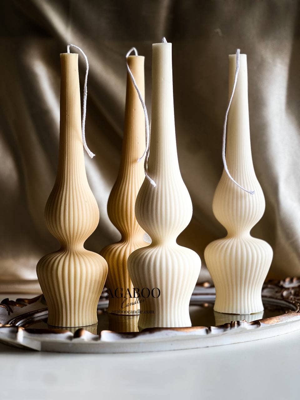 Agaboo Candle - Wholesale Novelty Candle - Lamp Unique Design 9.5x2.5in - Pillar4