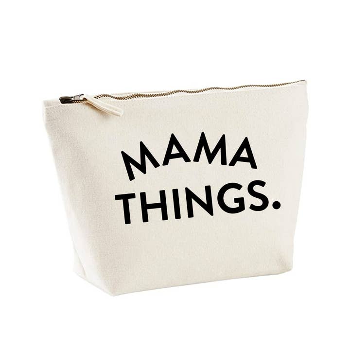 Word Up Creative - Wholesale Pouch - Women's - Mama Things Zipped Pouch Bag