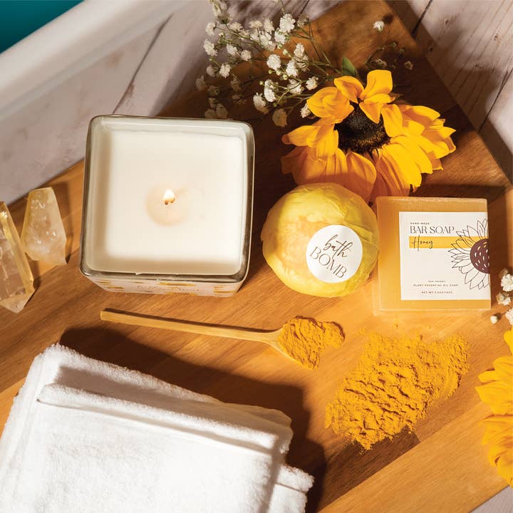 The Love Crate Co. - Wholesale Gift Box - The Love Crate Co Sunflower Gifts for Women, 15pc Custom Gift Box for Women. Get Well Soon Gift Baskets for Women, You Are My Sunshine Gifts, Care Package For Women Thinking of You, Wellness Gifts.