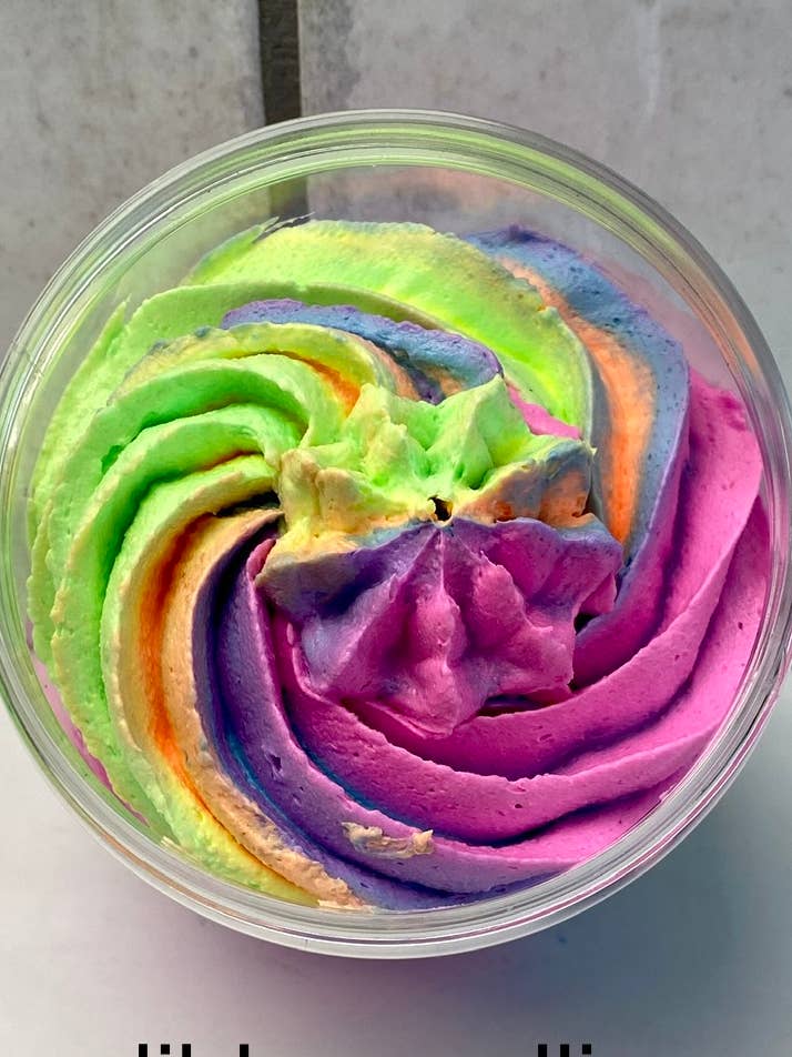 Unicorn Sparkle Shower Fluff
(Whipped Soap) for wholesale by Potter’s Melts