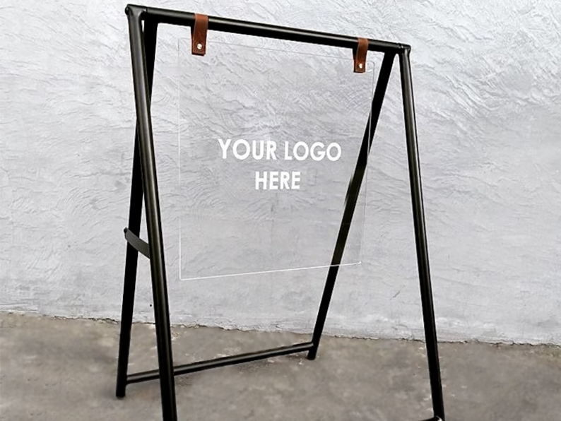 OtimSan – wholesale Skylt – A-ram Skylt för trottoar med akryl0