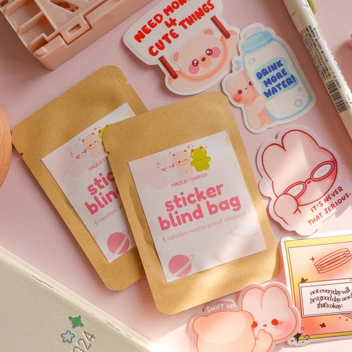 Sticker Blind Bag for wholesale by madebyshania