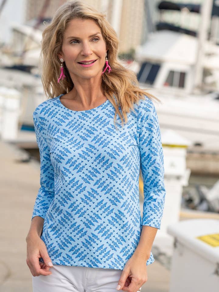 Crew Tee - Fresh Catch Fish for wholesale by sailor-sailor