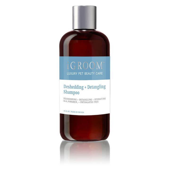 iGroom - Wholesale Pet Shampoo - Dog - Deshedding + Detangling Shampoo 16oz