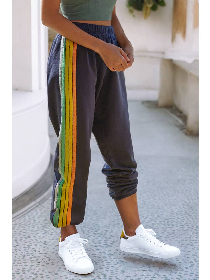 Little Daisy Closet - Wholesale Athletic Sweatpants/Joggers - Women's - LDC Counting Rainbows Sweatpant