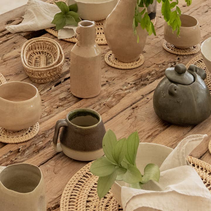 Village Thrive - Vendita all'ingrosso Cestini - Set cesto ovale in rattan5