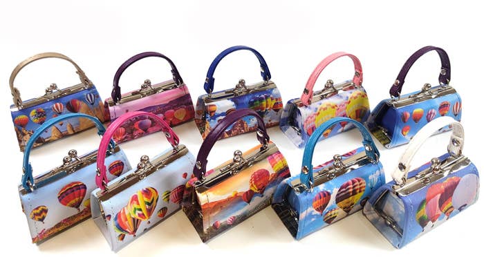 Peaceful Village Inc. - Wholesale Top handle bag – women's - Balloons Mini Lipstick Purse