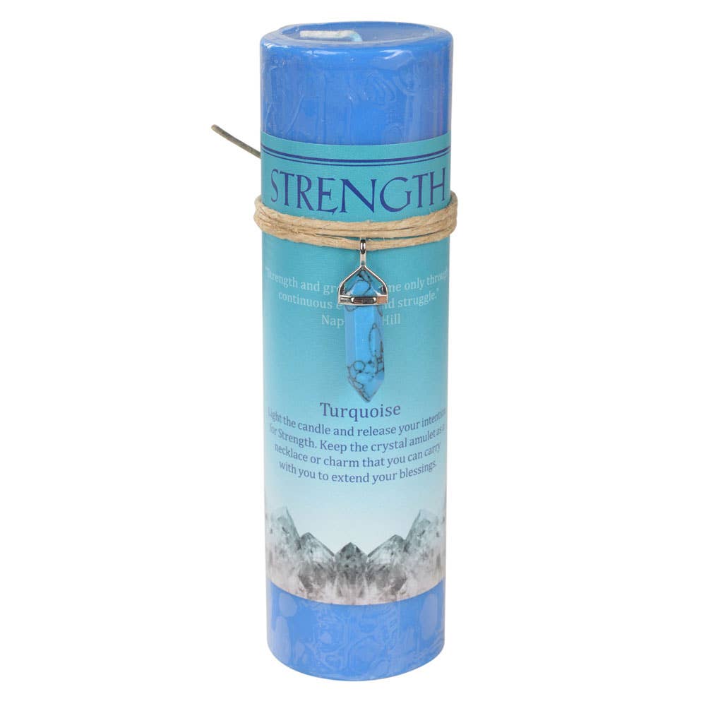 Benjamin International – wholesale Pillar candle – Crystal Energy Pendant Candle20
