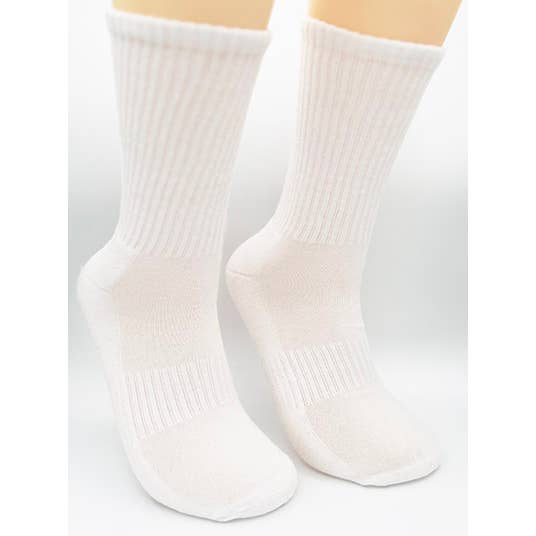 Athletic White (Double Cushion) for wholesale by Sock Cellar