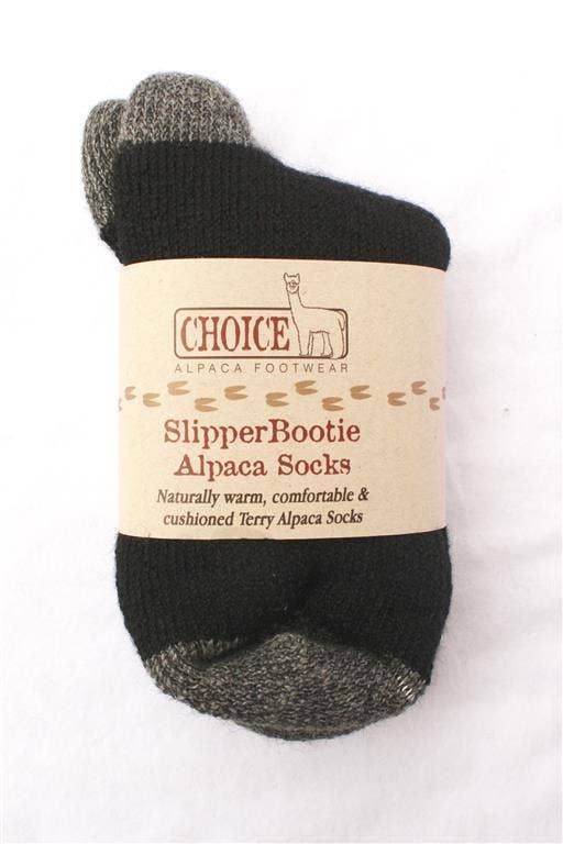 Choice Alpaca Products - Wholesale Socks - Unisex - "SlipperBootie" Alpaca Socks - Made in the USA5