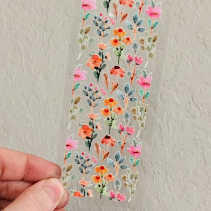 Oily Graphic Creations - Wholesale Sticker - Flowers -UV DTF Bookmark Decal
