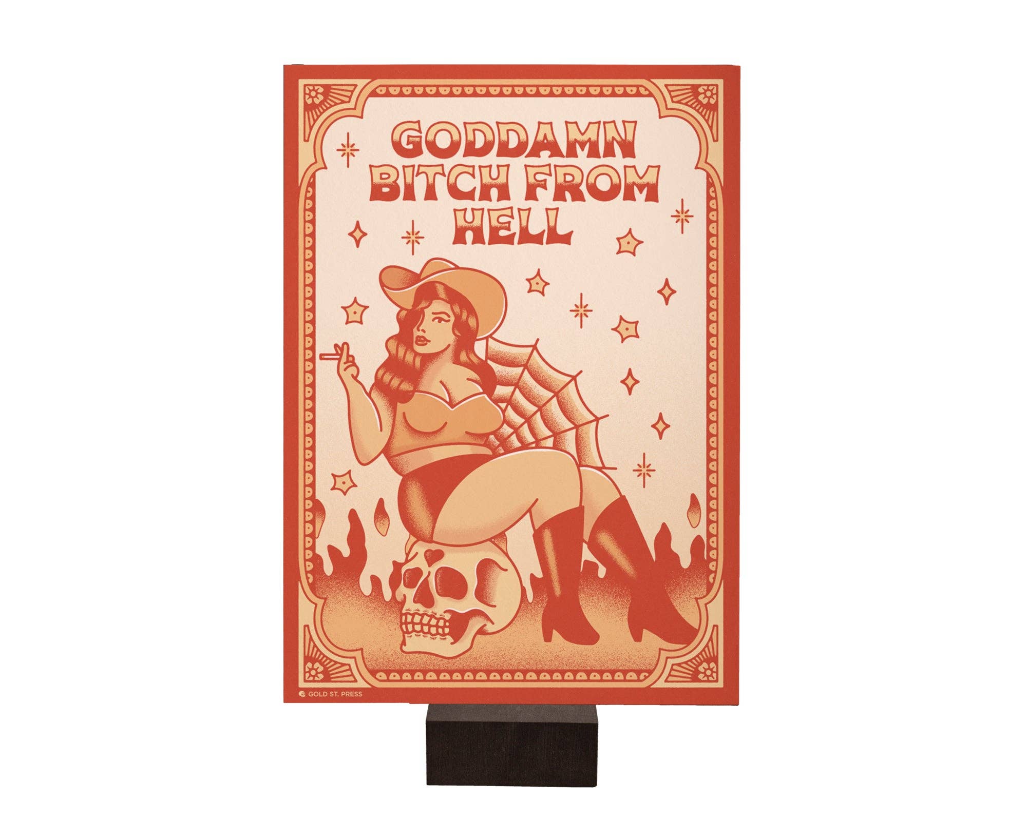 Gold St. Press - Wholesale Art print - Bitch From Hell Art Print0