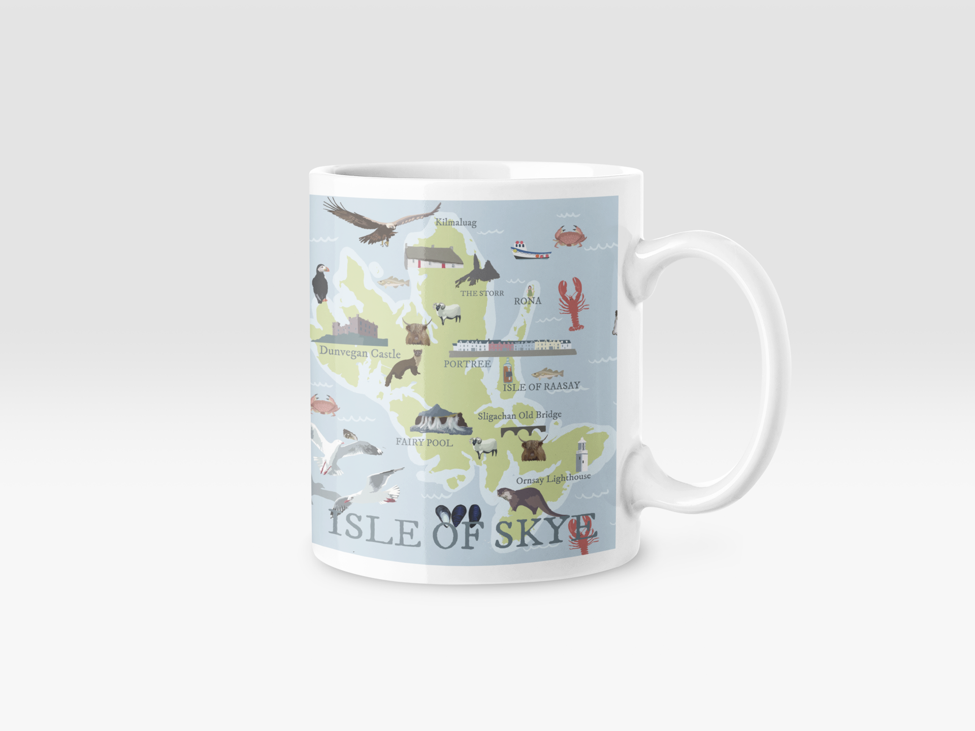 Betty Boyns Designs – wholesale Coffee mug – ILLUSTRATED MAP MUGS25