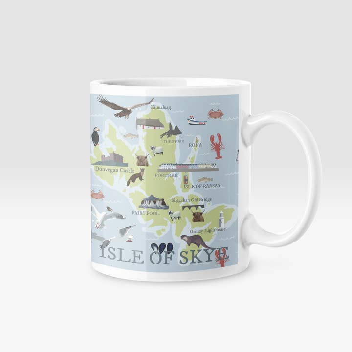 Betty Boyns Designs – wholesale Coffee mug – ILLUSTRATED MAP MUGS25