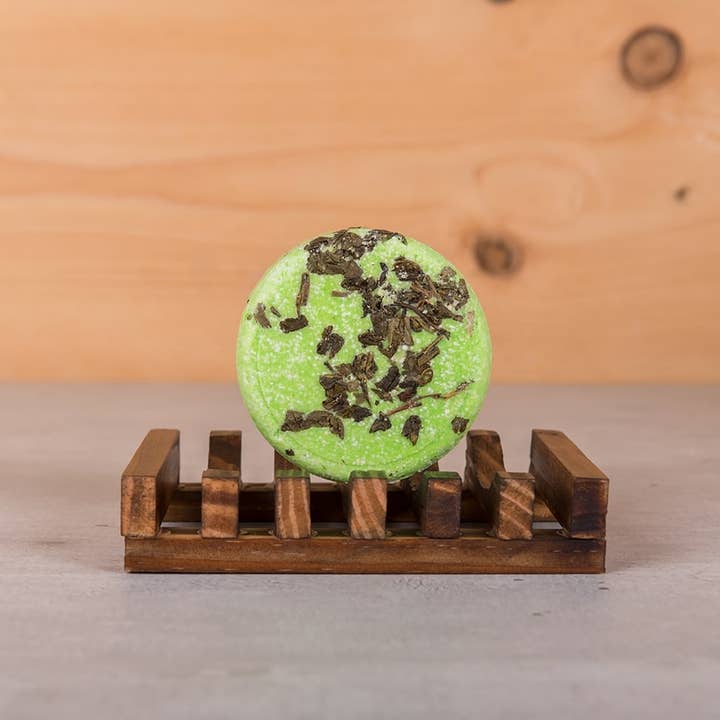 HappySoaps - Wholesale Shampoo Puck/Solid Shampoo - Shampoo Bar - Tea-Riffic2