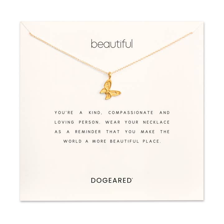 Dogeared - Wholesale Halskettinghanger - prachtige betoverende vlinderketting1