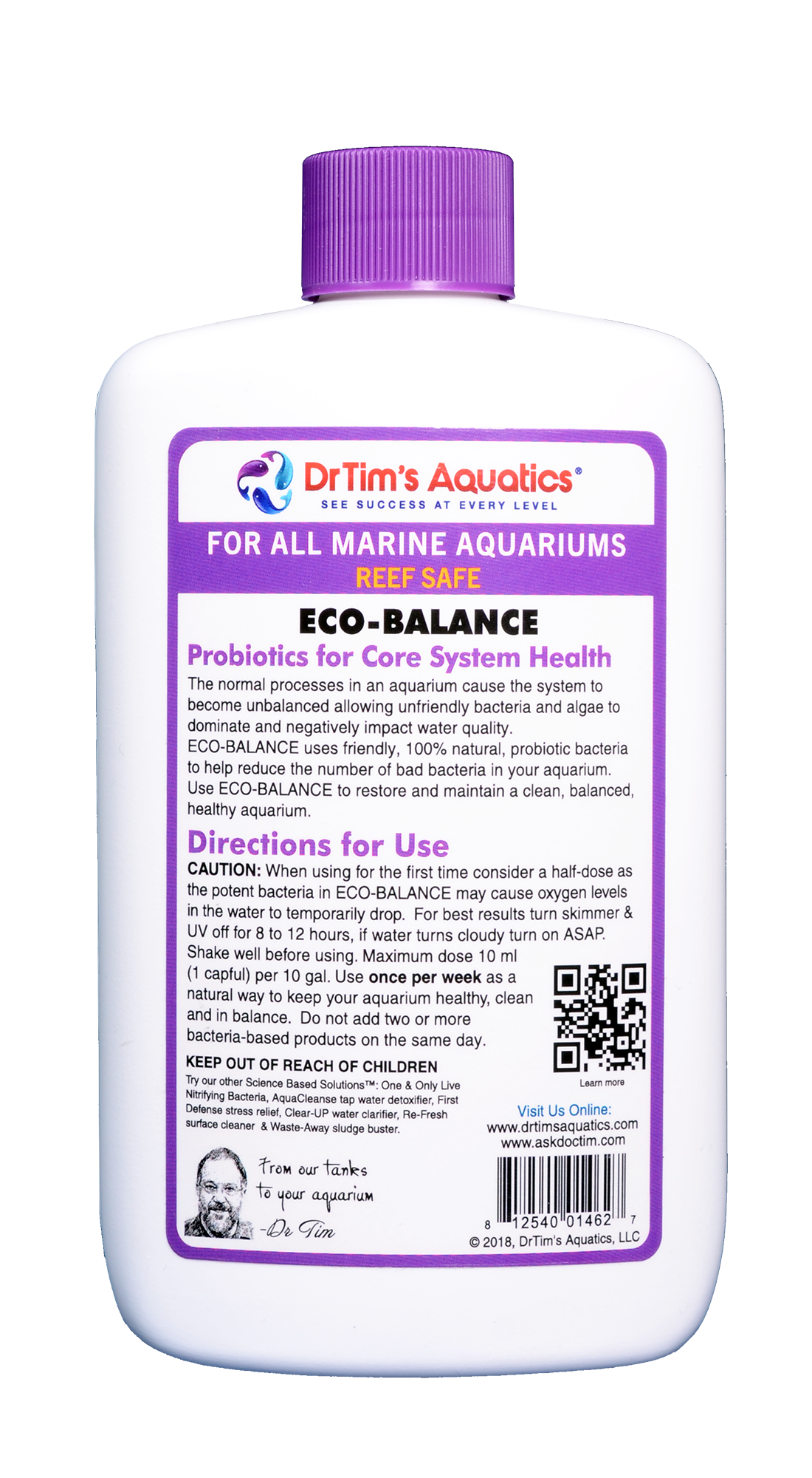 DrTim's Aquatics - Wholesale Pet Supplement - Not Cat/Dog - Reef Eco-Balance3
