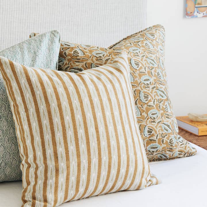 Walter G - Wholesale Throw Pillow Cover - Malabar Celadon Pillowcase3