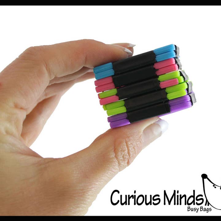 Curious Minds Toys - Wholesale Fidget Toy - Kids - 1 Infinity Triangle - Magic Endless Folding Fidget Toy - Fli5
