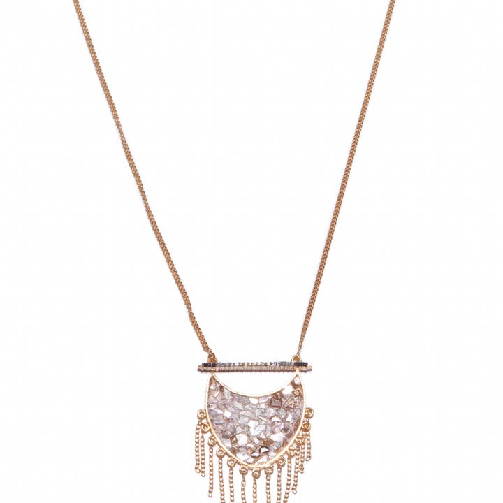 Timi Necklace Gold for wholesale by Shana Gulati Jewelry