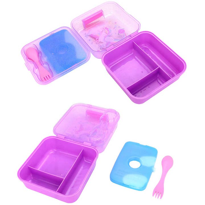 Sensibling Corp. - Vente Sac/boîte repas – enfant - FOCUS CHAUD - Ensemble Boîte à Lunch Licorne et Bouteille d'Eau2