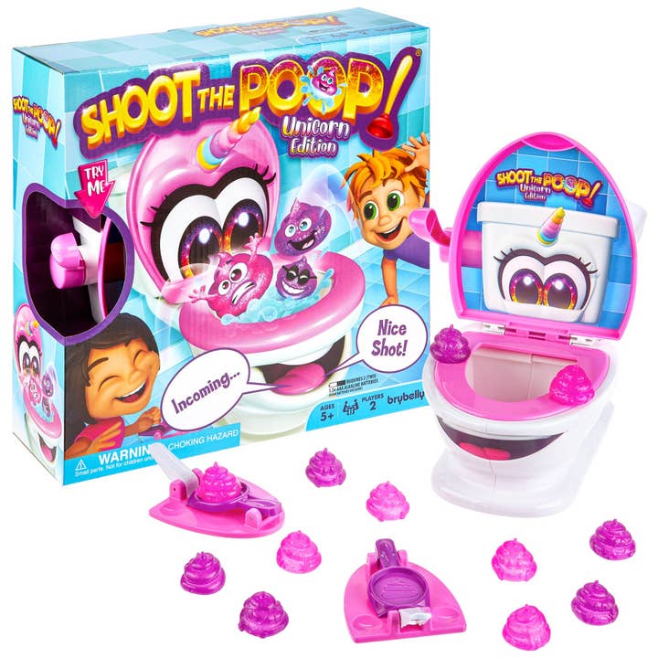 Shoot the Poop: Unicorn Edition for wholesale by Chucklebox