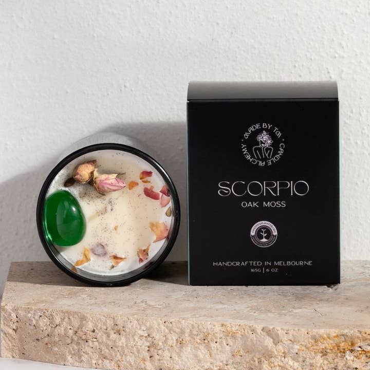 Scorpio Stjernetegn Soy Crystal for engroshandel hos Lucid Works