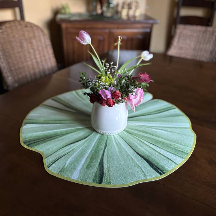 The Shapely Lilypad Centerpiece for wholesale by Carole Shiber Designs