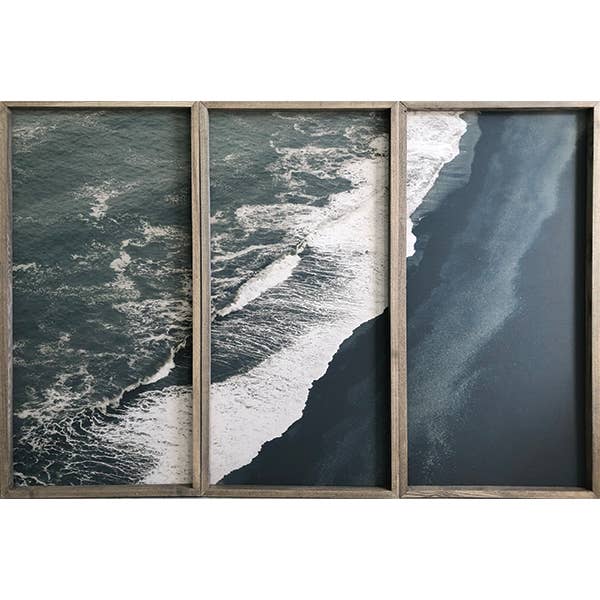 Water Triptych for wholesale by Brayden and Brooks