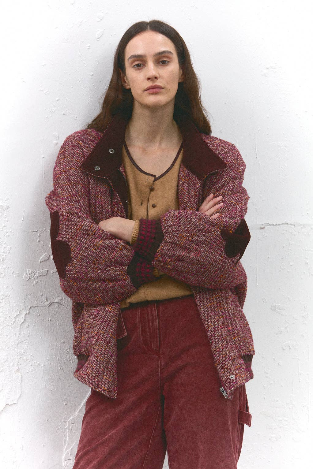 SUNDAY LIFE - Wholesale Jacket - Women's - Anouk – Mid-length wool tweed jacket1