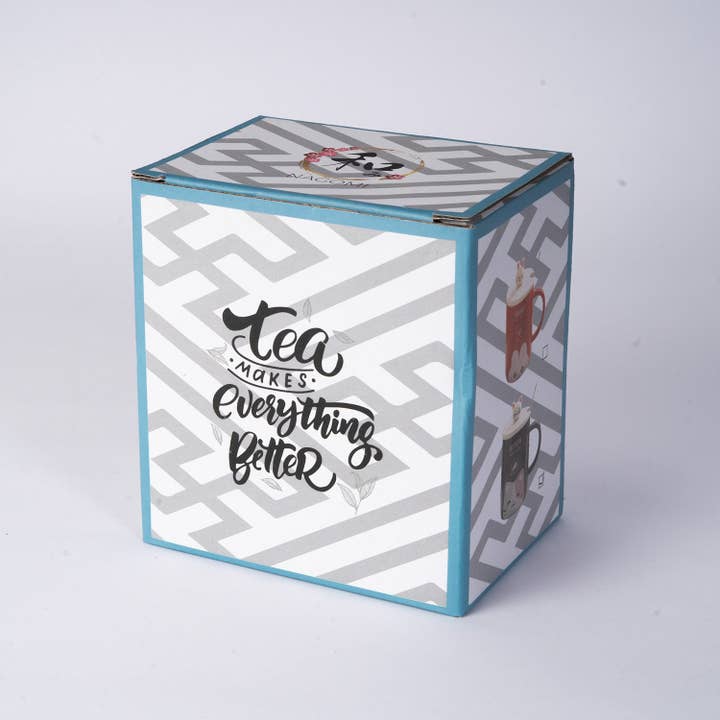 Urban Tokyo - Wholesale Coffee Mug - Kitten 12oz Mug With Lid and Spoon (10/30)5