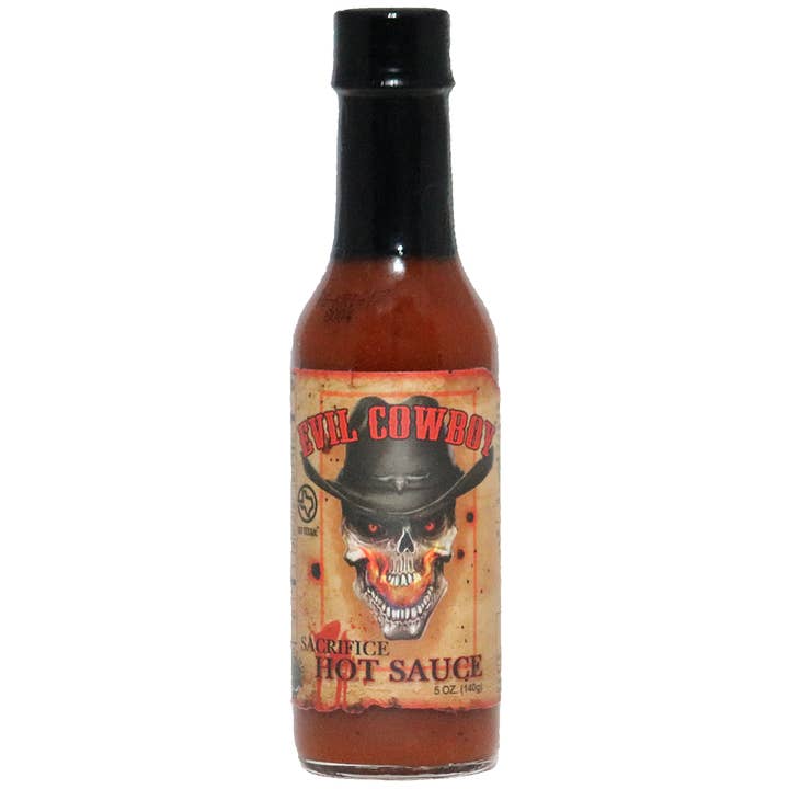Texas Triangle Grove - Evil Cowboy - Wholesale Hot Sauce - Evil Cowboy 'Sacrifice' Hot Sauce (Hot)