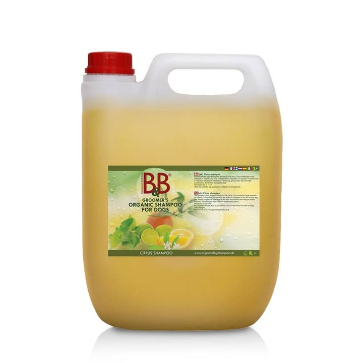B&B Økologisk Hundeshampoo - Wholesale Pet Shampoo - Dog - Organic Citrus Shampoo2