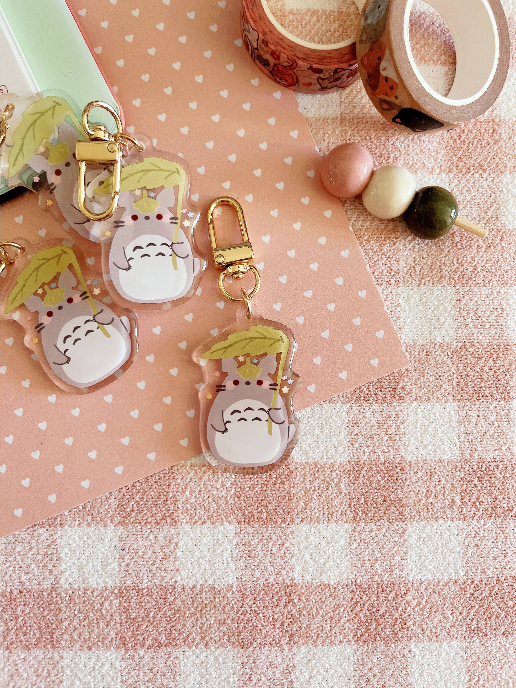Cherry Rabbit – wholesale Nyckelring - Unisex – Studio Ghibli Totoro nyckelring