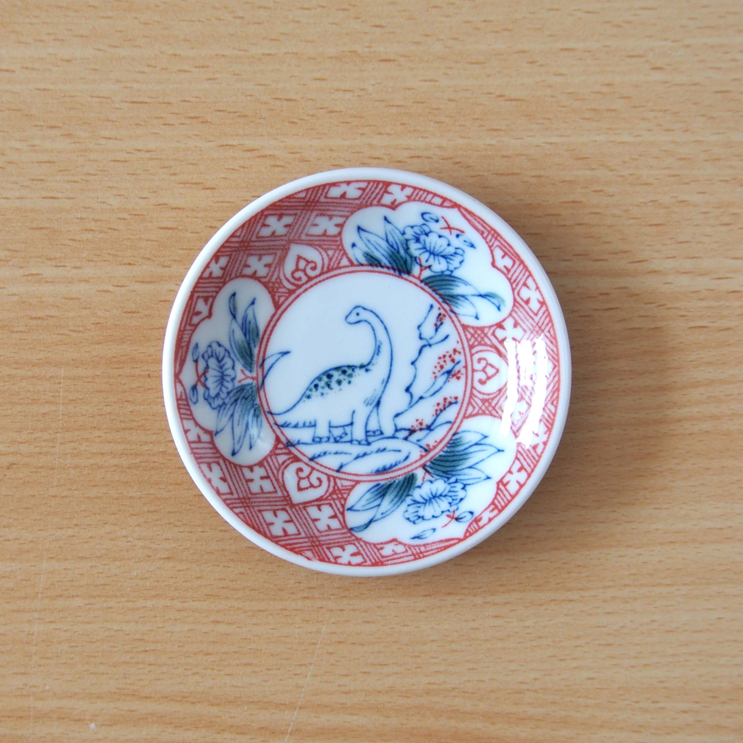 Sensui – wholesale Dinner plate – Japanese Dinosaur Small Plate7