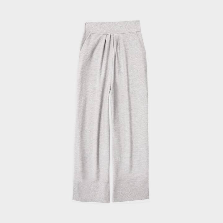 Sweatpants GREY - wide cut - organic cotton for wholesale by Nova Fernes